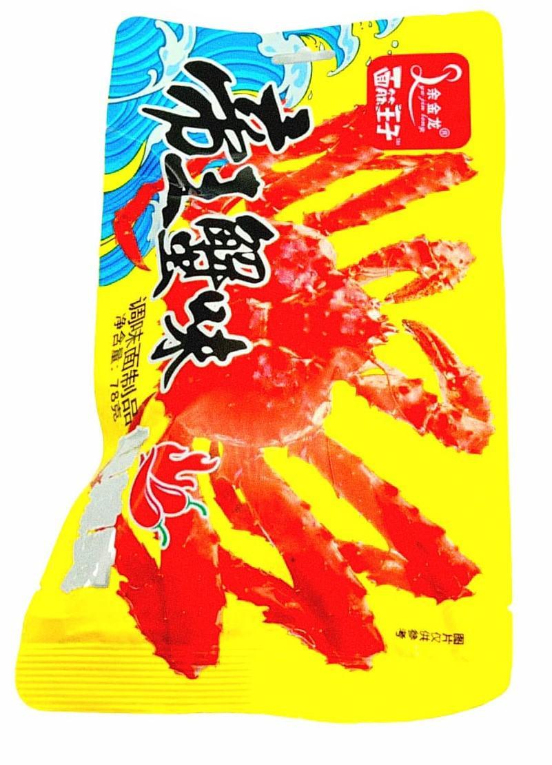 Мясо соевое Lyu Jin Long МЕГА Краб 78 гр., саше