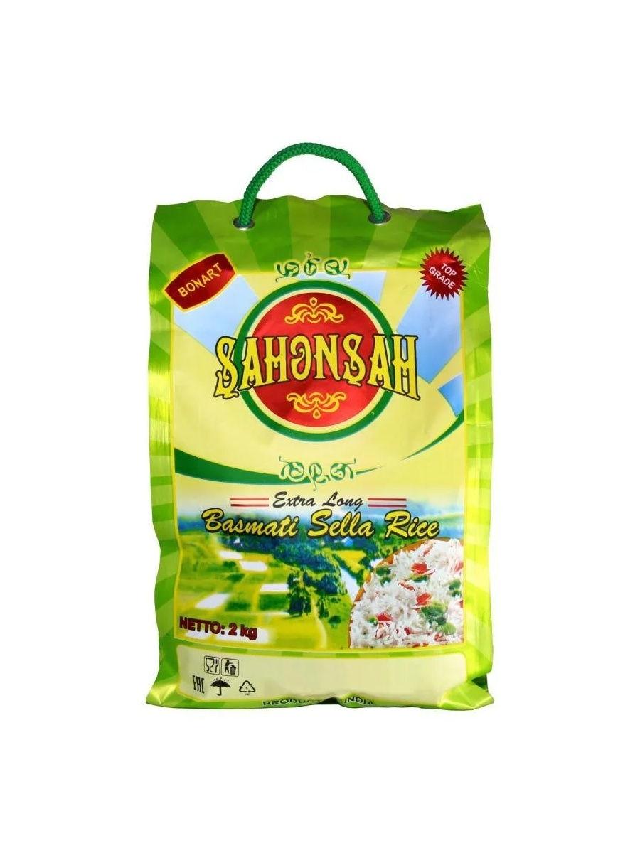 Рис Sahensah длиннозерный 2 кг., пакет