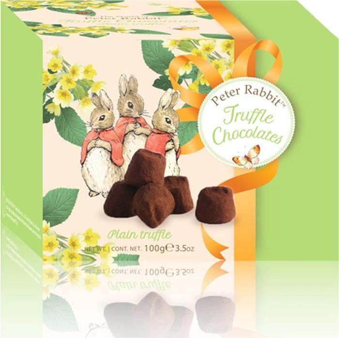 Конфеты Peter Rabbit французские трюфели, классические, 100 гр., картон