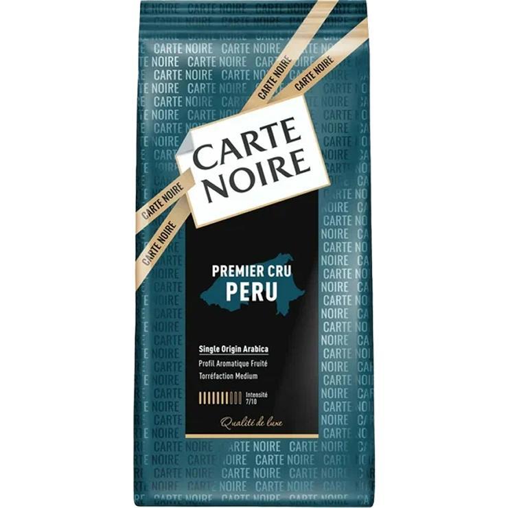 Кофе в зернах CARTE NOIRE Premier Cru Peru натуральный жаренный 200 гр., дой-пак