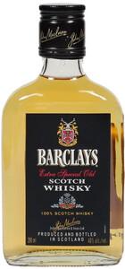 Виски Barclays, 40%, шотландский купажированный, Шотландия, 200 мл., стекло