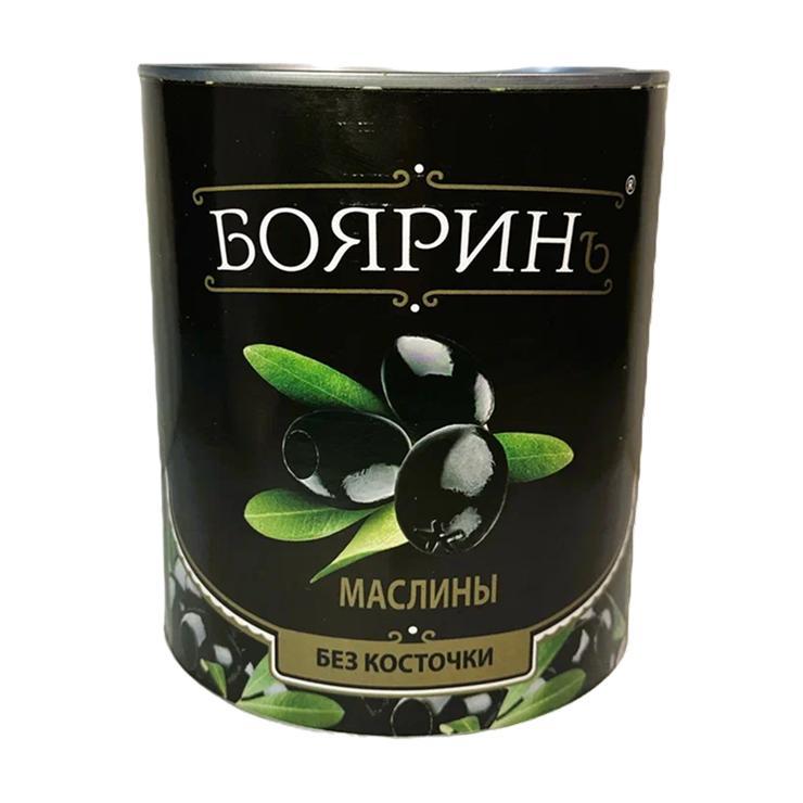 Маслины Боярин без косточки 3,1 л., ж/б