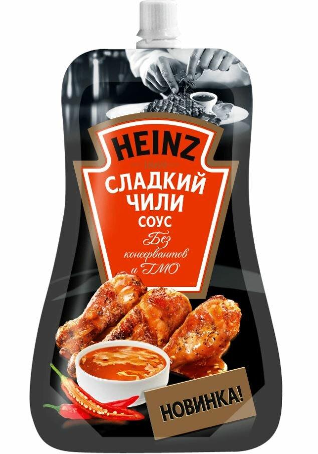 Соус Heinz сладкий чили 200 гр., дой-пак