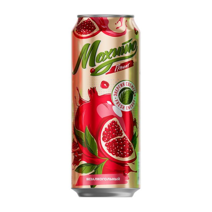 Напиток сильногазированный Крым Мохито гранатовый 450 мл., ж/б