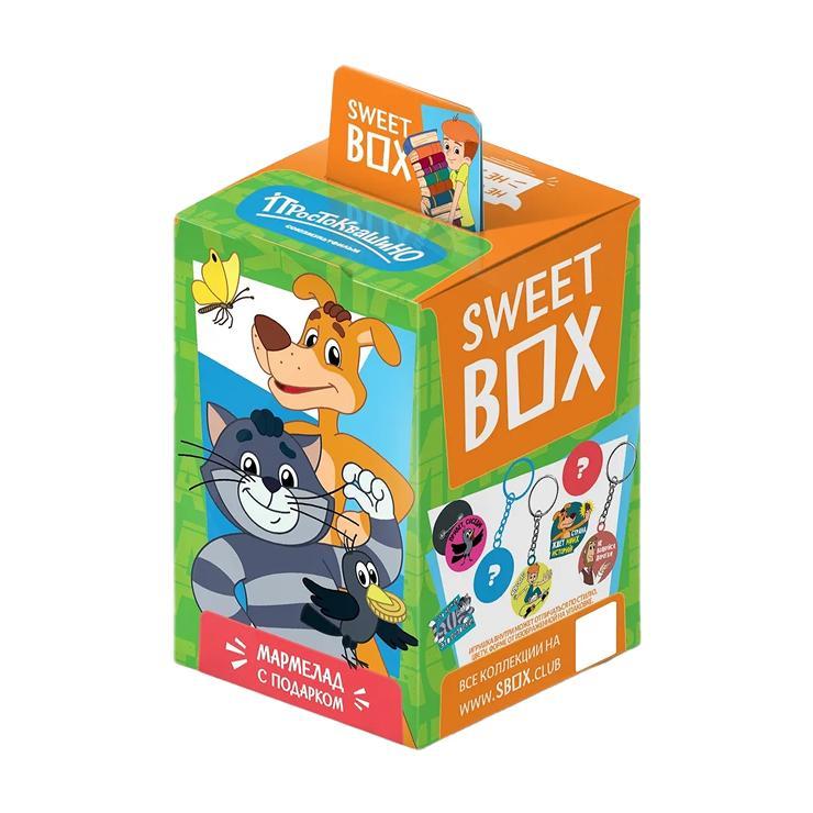 Мармелад жевательный Sweet Box Простоквашино с игрушкой 10 гр., картон