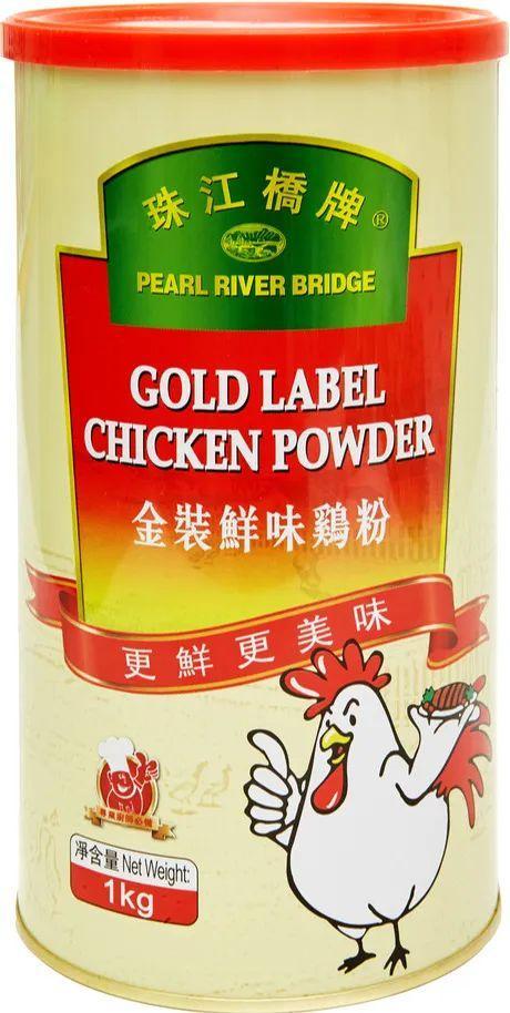 Порошок Pearl River Bridge куриный 1 кг., железная банка