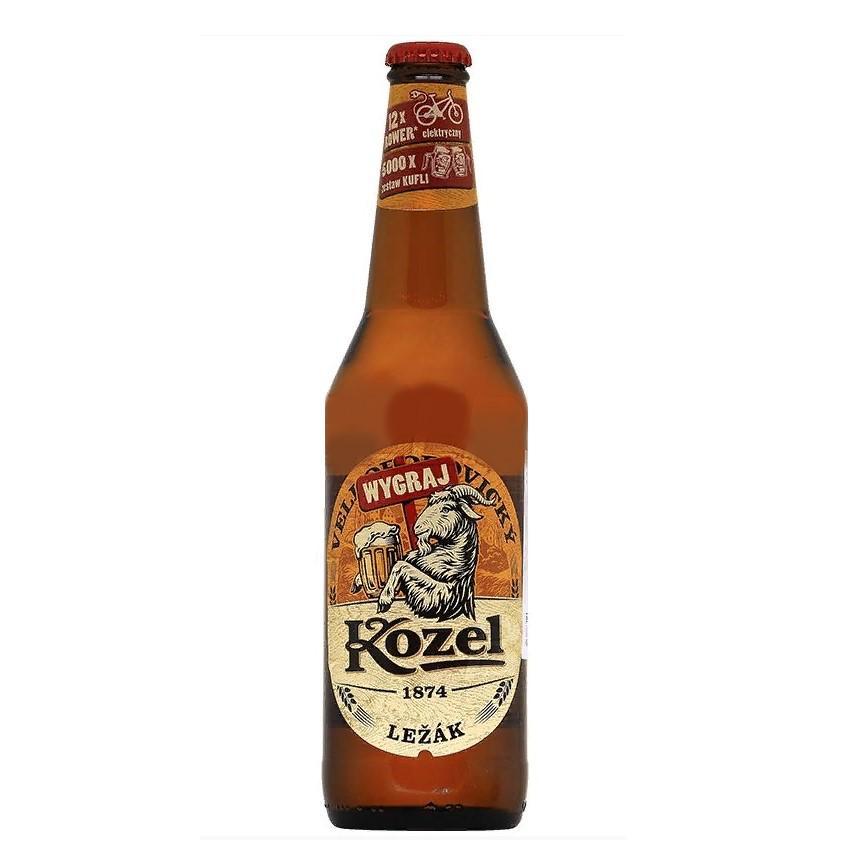 Пиво Velkopopovicky Kozel светлое 4,6% 500 мл., стекло
