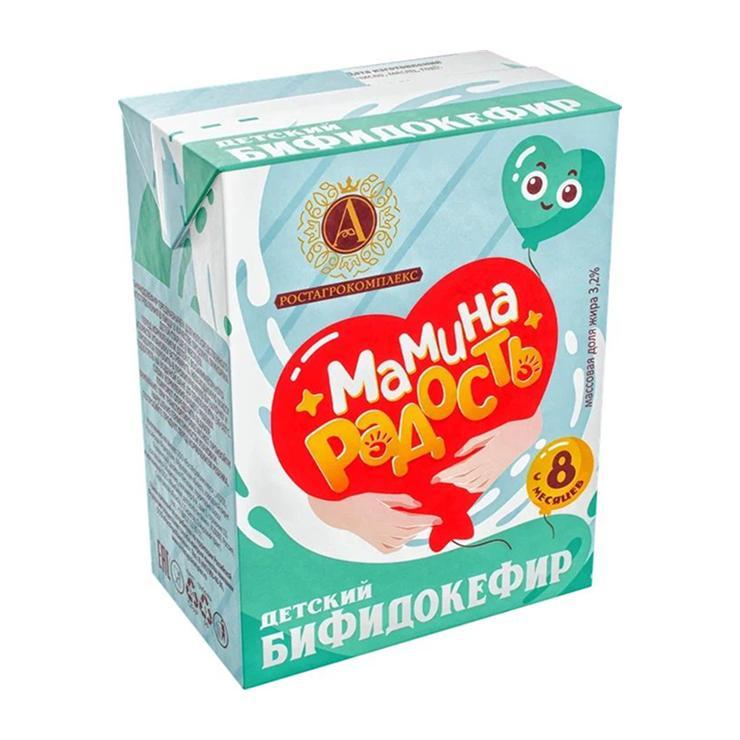 Бифидокефир А.Ростагрокомплекс Мамина радость 3,2% 210 гр., тетра-пак