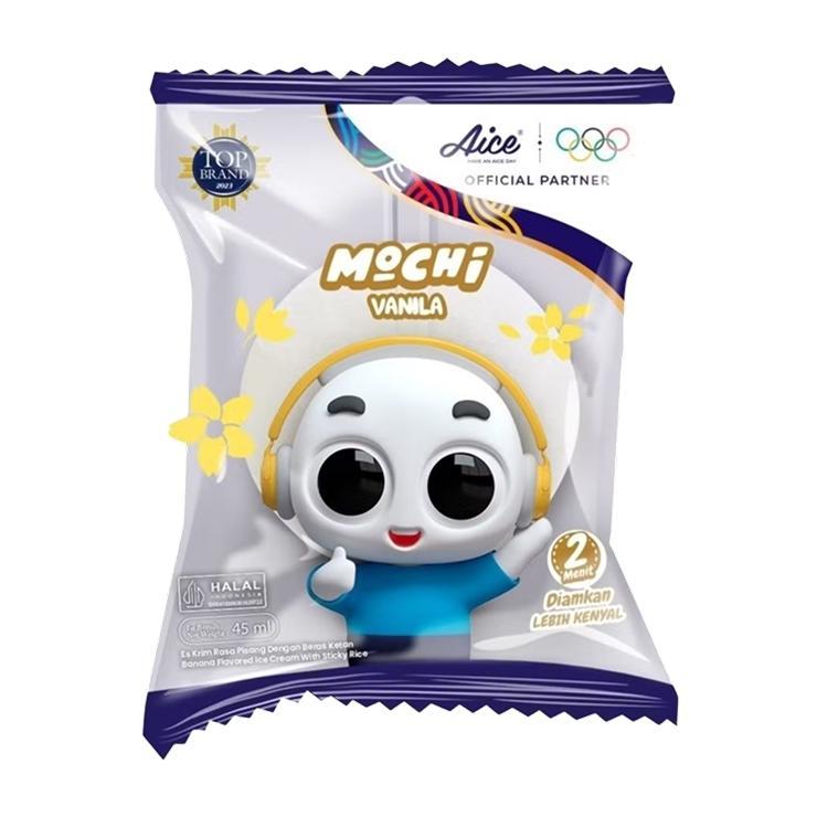 Мороженое пломбир Aice батончик моти ваниль 30 гр., флоу-пак