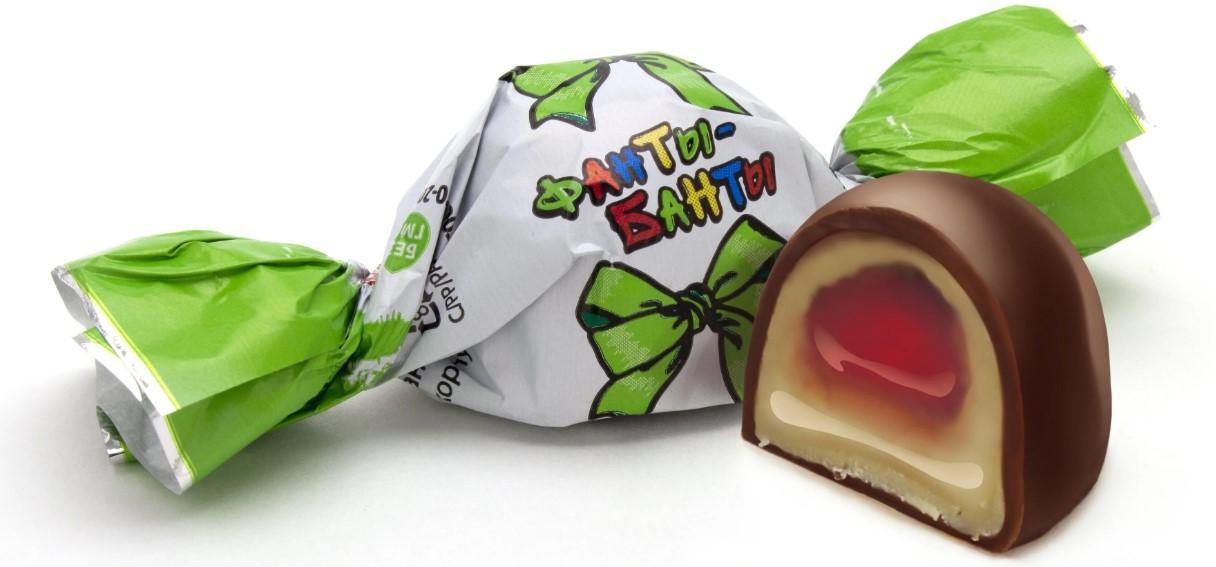 Конфеты глазированные СвитЛайф Фанты-банты 900 гр., флоу-пак