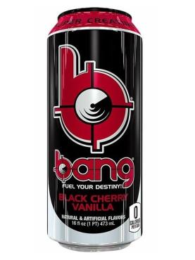 Напиток Bang Black Cherry-Vanilla энергетический, 473 мл., ж/б