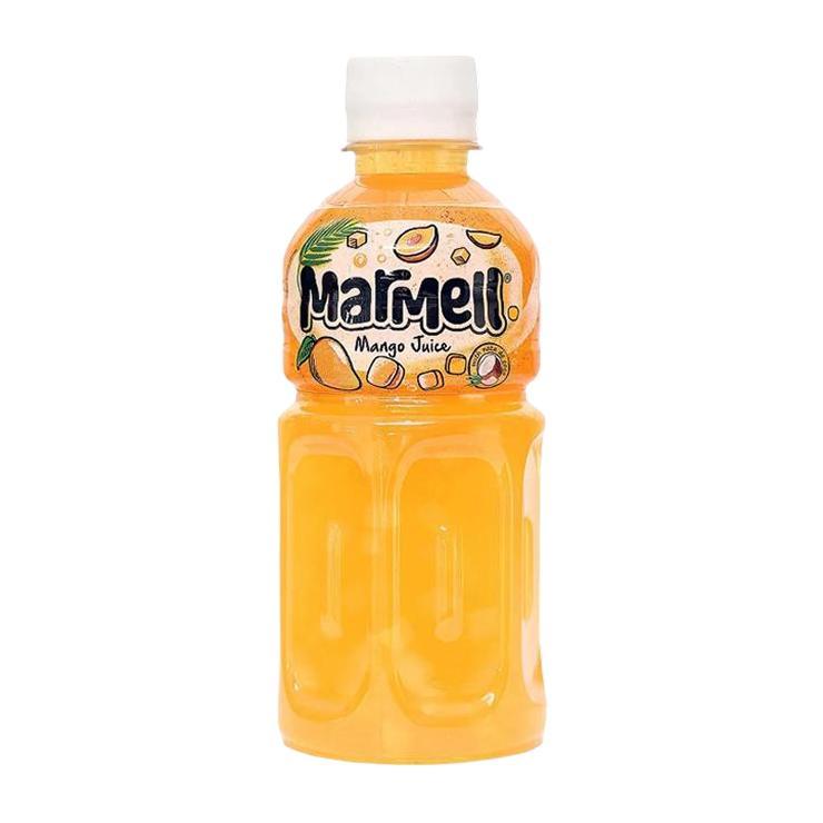 Напиток сокосодержащий Marmell Nata de Coco манго с кусочками кокосового желе 320 мл., ПЭТ