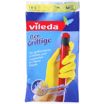 Перчатки универсал S Vileda, пластиковый пакет
