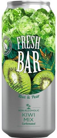 Напиток газированный Fresh Bar киви микс 450 мл., ж/б