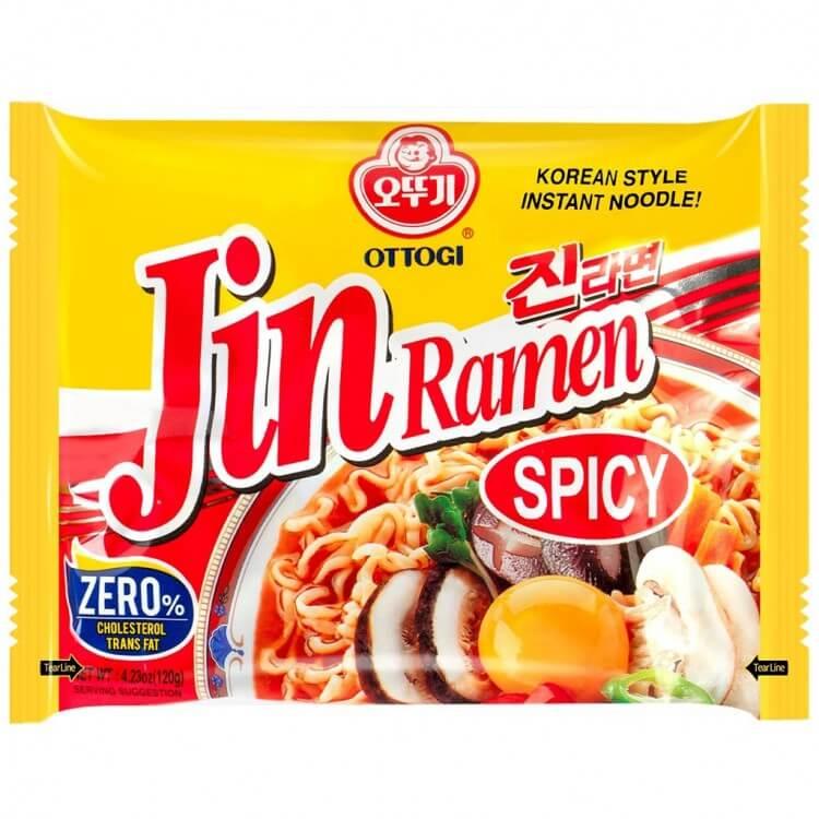Лапша OTTOGI Spicy Южная Корея 120 гр., флоу-пак