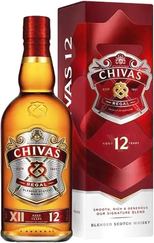 Виски Chivas Regal 12 лет 40% 750 мл.. стекло