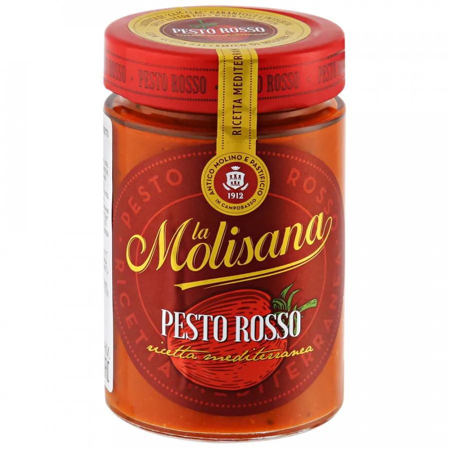 Соус La Molisana Pesto Rosso Песто томатный, 190 гр., стекло