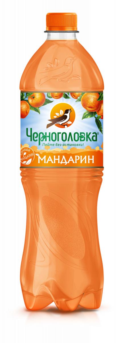Лимонад Напитки из черноголовки Мандарин 1 л, ПЭТ