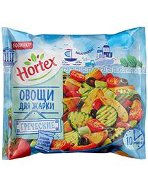 Овощи Hortex для жарки Греческие, 400 гр, флоу-пак
