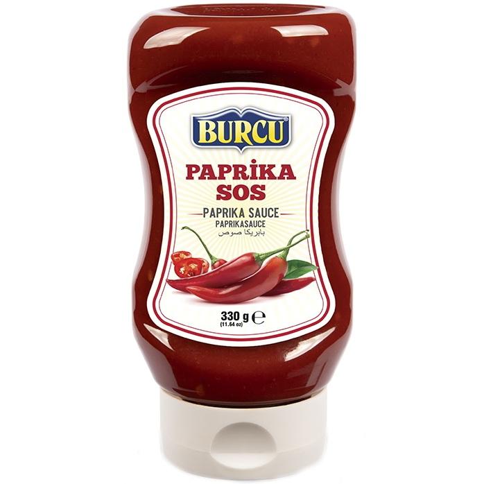 Соус BURCU Paprika Sos острая паприка 330 гр., ПЭТ