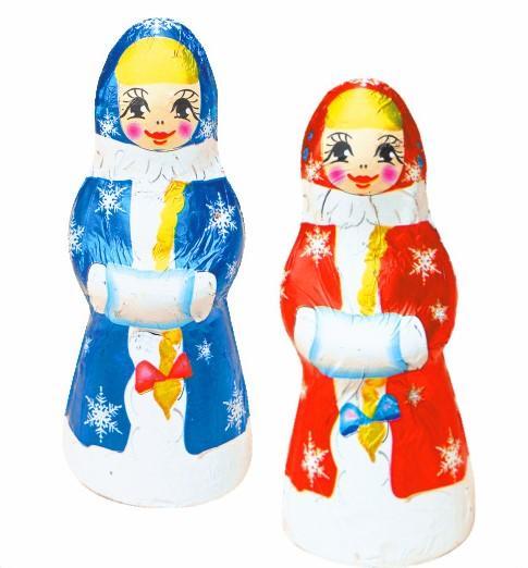 Фигурка шоколадная Шокосити Снегурочка 30 гр., обертка