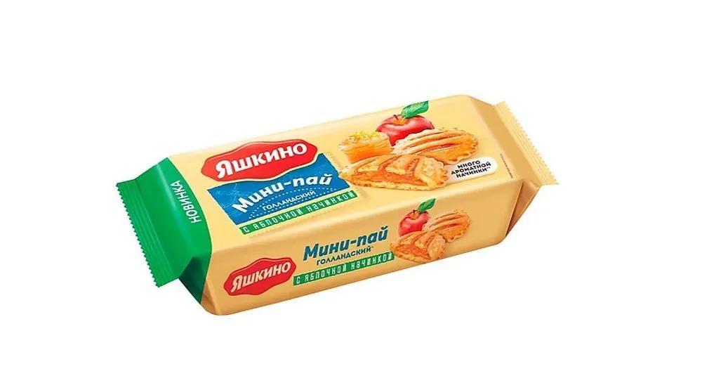 Мини-пай Яшкино голландский яблочная начинка 180 гр., флоу-пак