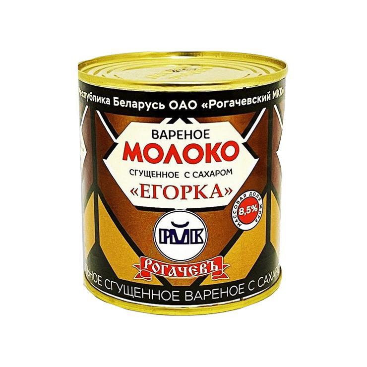 Молоко сгущенное Рогачевский МКК Егорка вареное 360 гр., ж/б