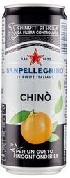 Напиток газированный S. Pellegrino Chinotto in can 330 мл., ж/б