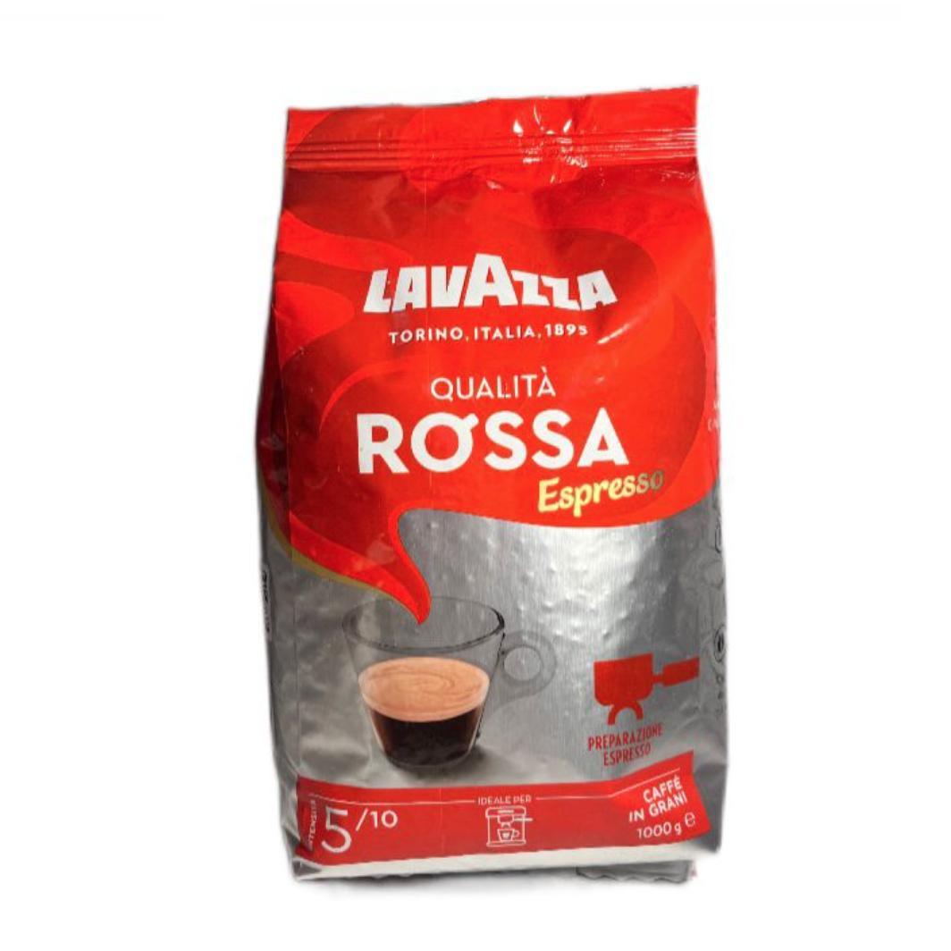 Кофе в зернах Lavazza Qualita Rossa Эспрессо 1 кг., вакуум
