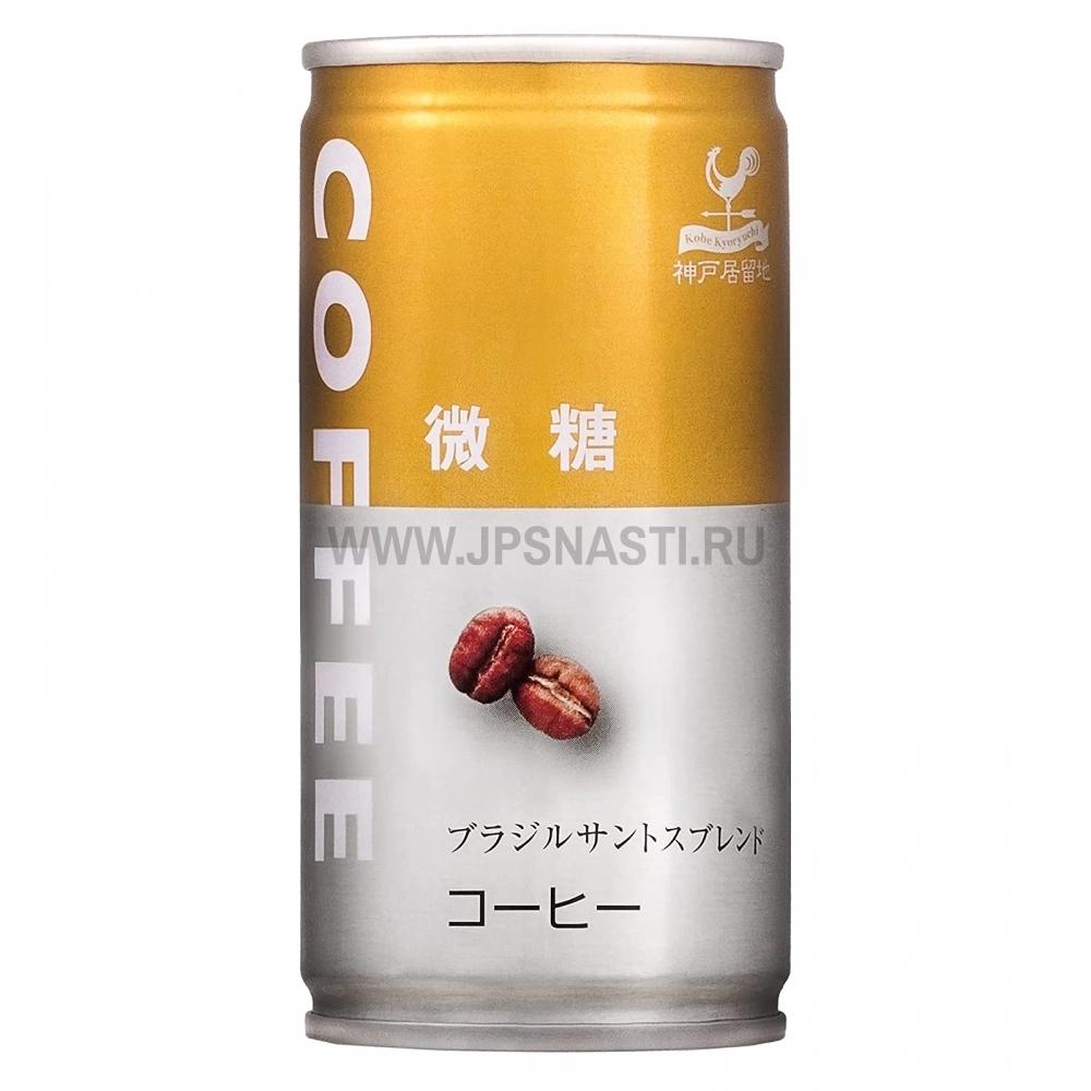 Кофе Tominaga Kobe Kyoryuchi Black Premium beans 185 гр., ж/б