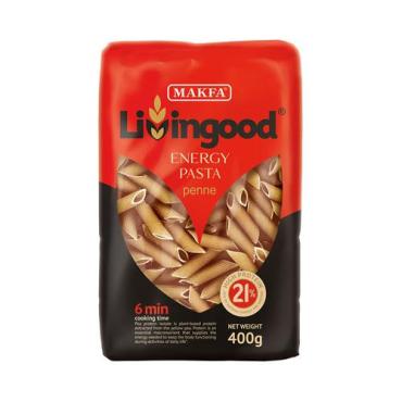 Макаронные изделия Pasta Penne,  Livingood Energy, 400 гр., пакет