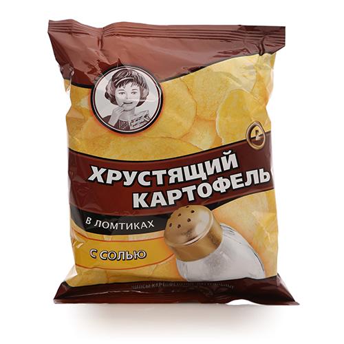 Чипсы Соль Московский Картофель, 70 гр., флоу-пак