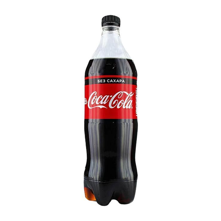 Напиток газированный Coca-Cola zero Казахстан 1 л., ПЭТ