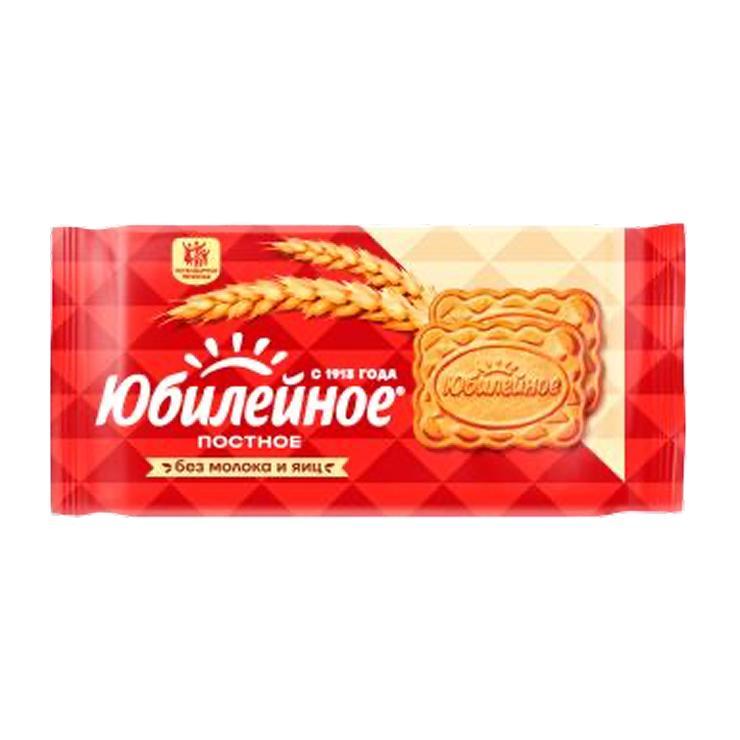 Печенье Юбилейное постное 224 гр., флоу-пак