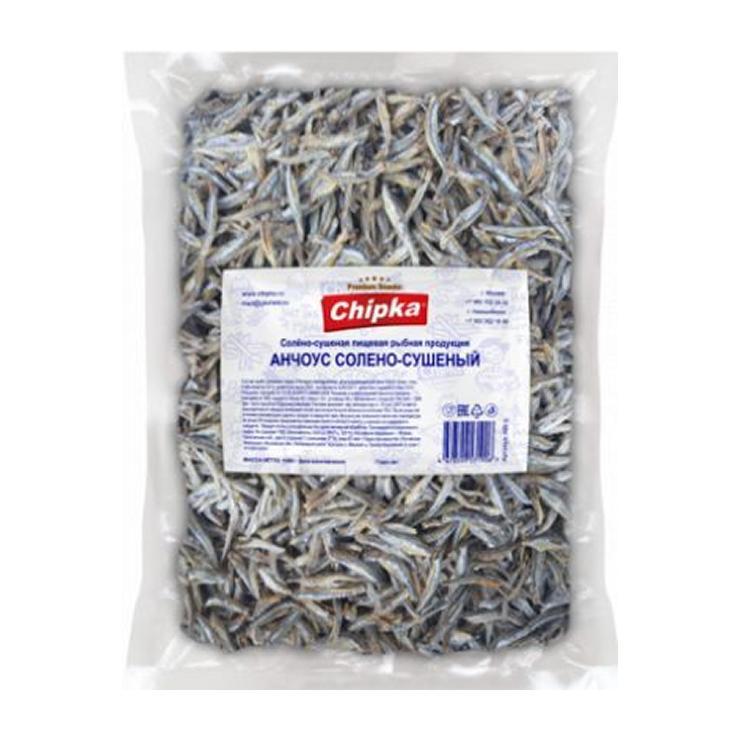 Анчоус Chipka сушеный 1 кг., флоу-пак