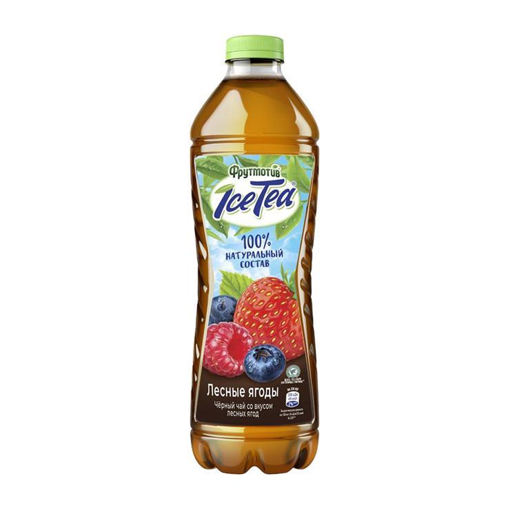 Чай холодный Ice Tea черный лесные ягоды 1 л., ПЭТ