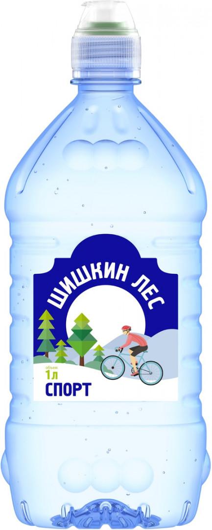 Вода негазированная Шишкин Лес спорт 1 л., ПЭТ