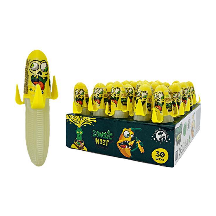 Жидкая конфета Zombie Мозг банан 20 мл., пластиковая упаковка