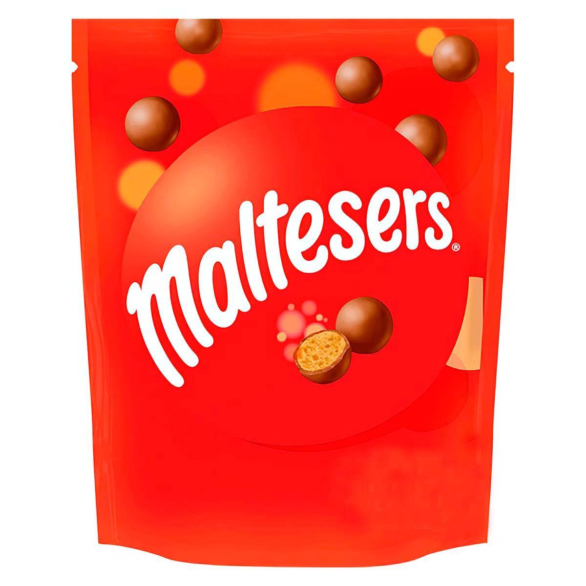 Шарики шоколадные Maltesers 175 гр., дой-пак