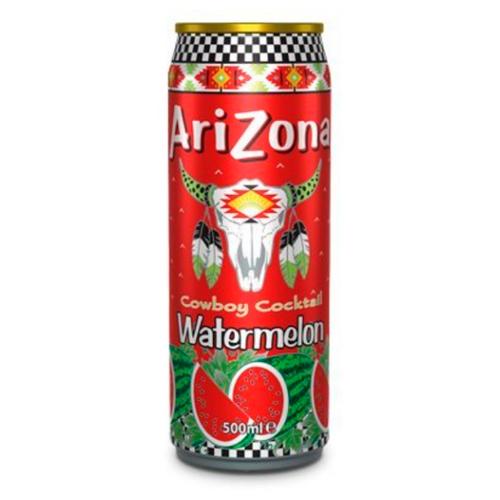 Чай холодный Arizona Watermelon Cowboy Coctail 500 мл., ж/б