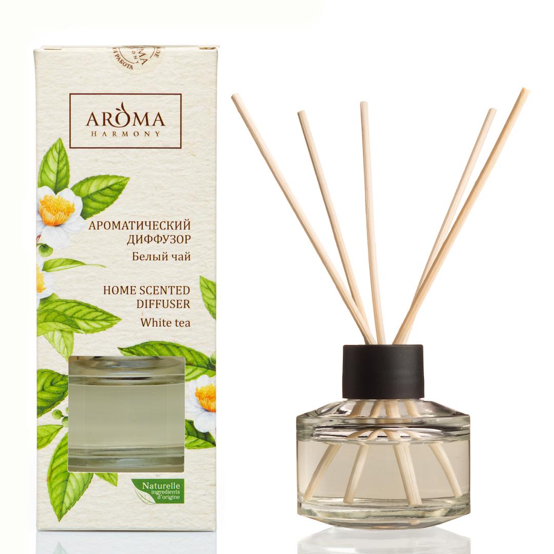 Диффузор Ароматический Белый чай, Aroma Harmony Aromantique, 50 мл., картон