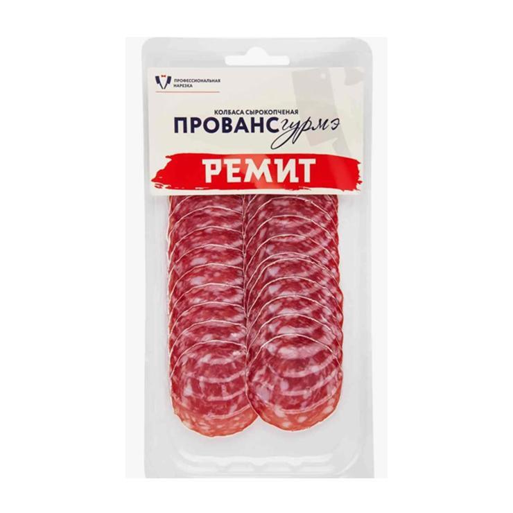 Колбаса сырокопченая Ремит Провансгурмэ нарезка 70 гр., вакуум