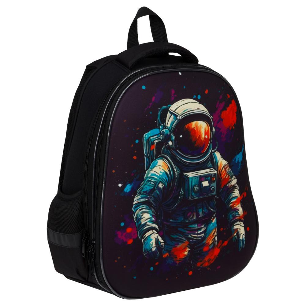 Ранец ArtSpace School Friend Galaxy 39 х 30 х 18 см 2 отделения 2 кармана анатомическая спинка., пакет