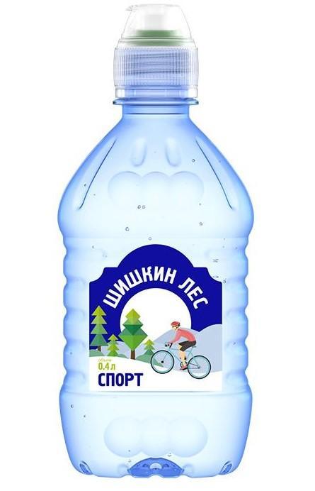 Вода негазированная Шишкин Лес спорт 400 мл., ПЭТ