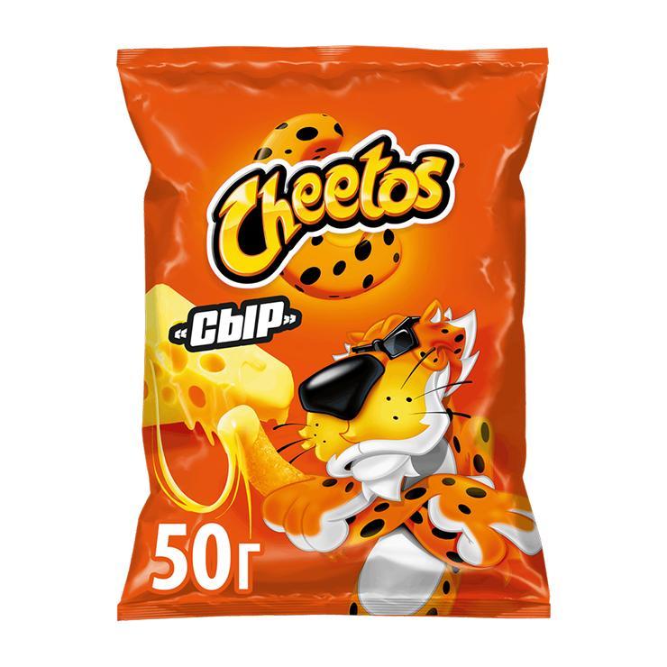 Чипсы Cheetos сыр кукурузные 50 гр., флоу-пак