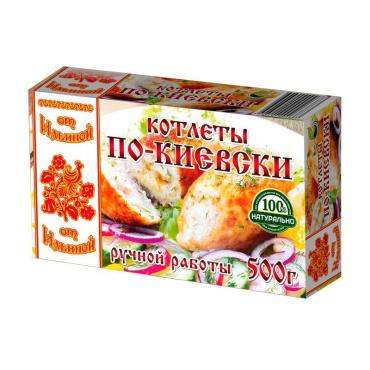 Котлеты по-киевски от Ильиной, 500 гр., картонная коробка