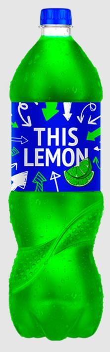 Напиток газированный This Lemon 1,25 л., ПЭТ