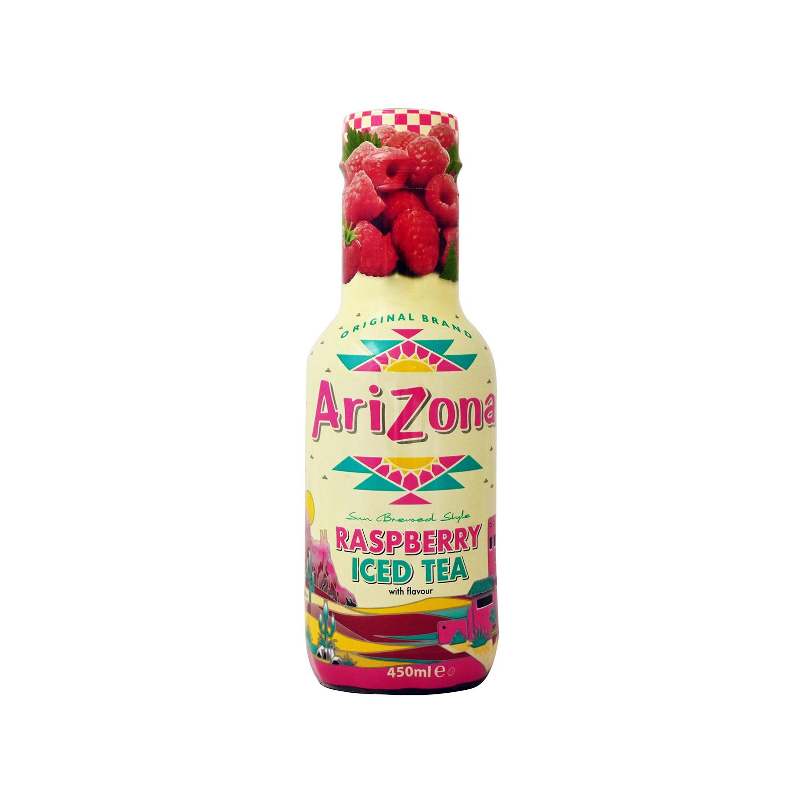 Чай холодный Arizona Raspberry Iced Tea 450 мл., ПЭТ