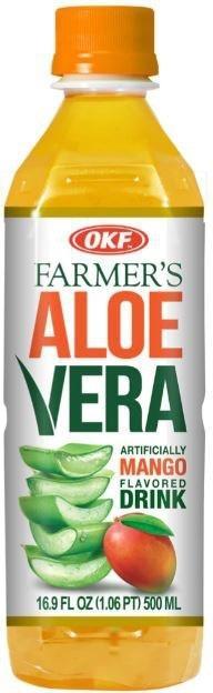 Напиток OKF Farmers Aloe Mango 500 мл., ПЭТ