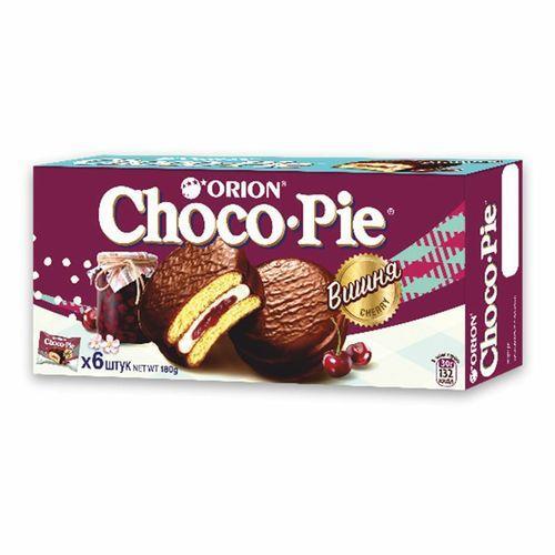 Пирожное Orion Choco Pie Вишня 180 гр., картон